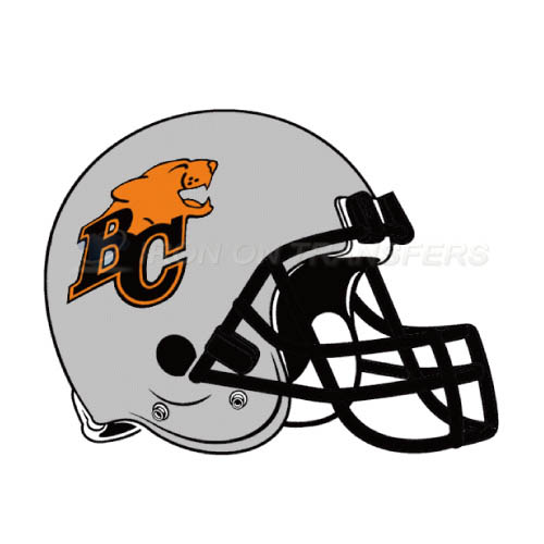 BC Lions Iron-on Stickers (Heat Transfers)NO.7575